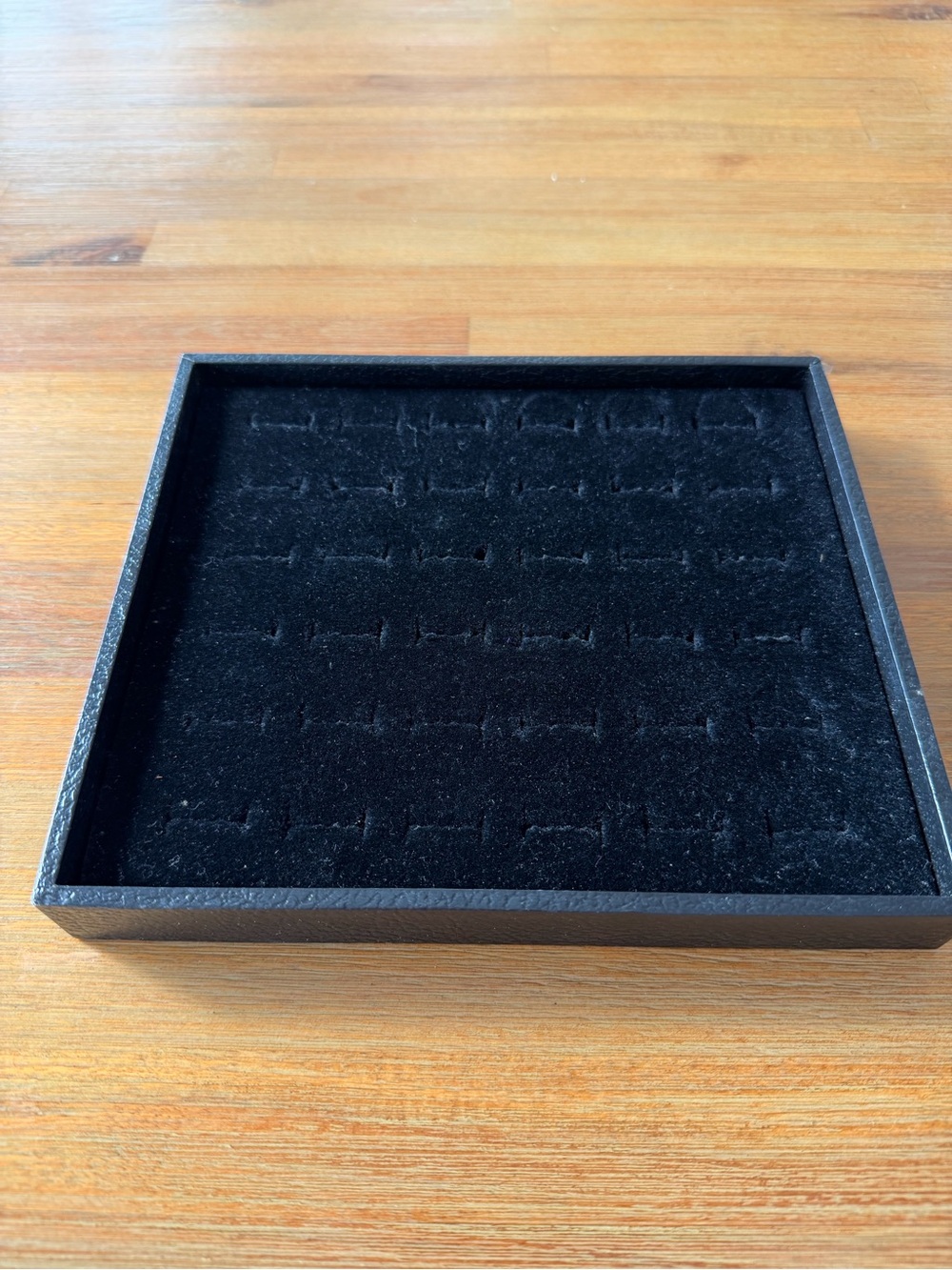 36 Hole Black Ring Holder Display Tray